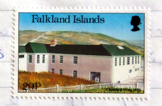 Falkland Islands 29p stamp, March 1988
