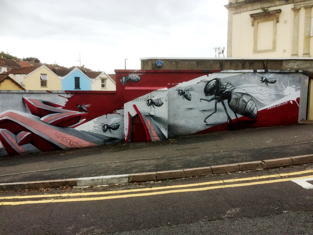 Zase and Dekor, Claremont Road, Bristol, August 2015