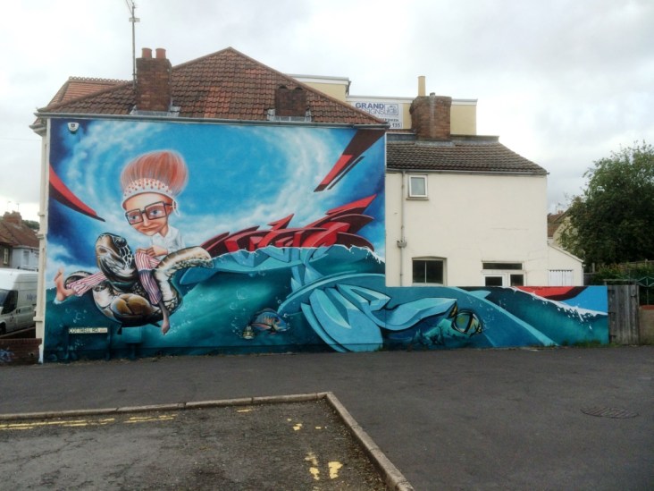Zase and Dekor, Cottrell Street, Bristol, August 2015