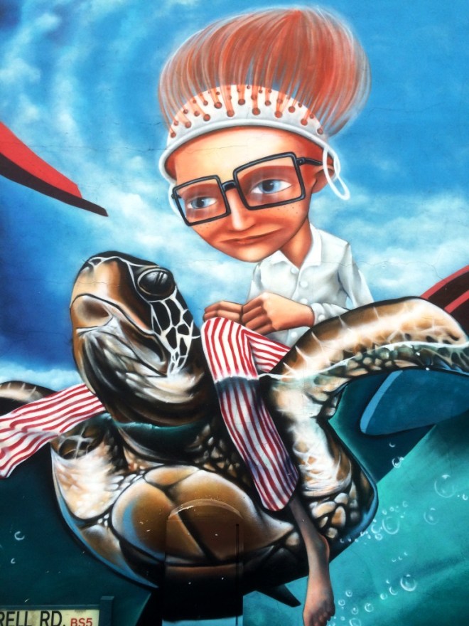 Zase and Dekor, Cottrell Street, Bristol, August 2015