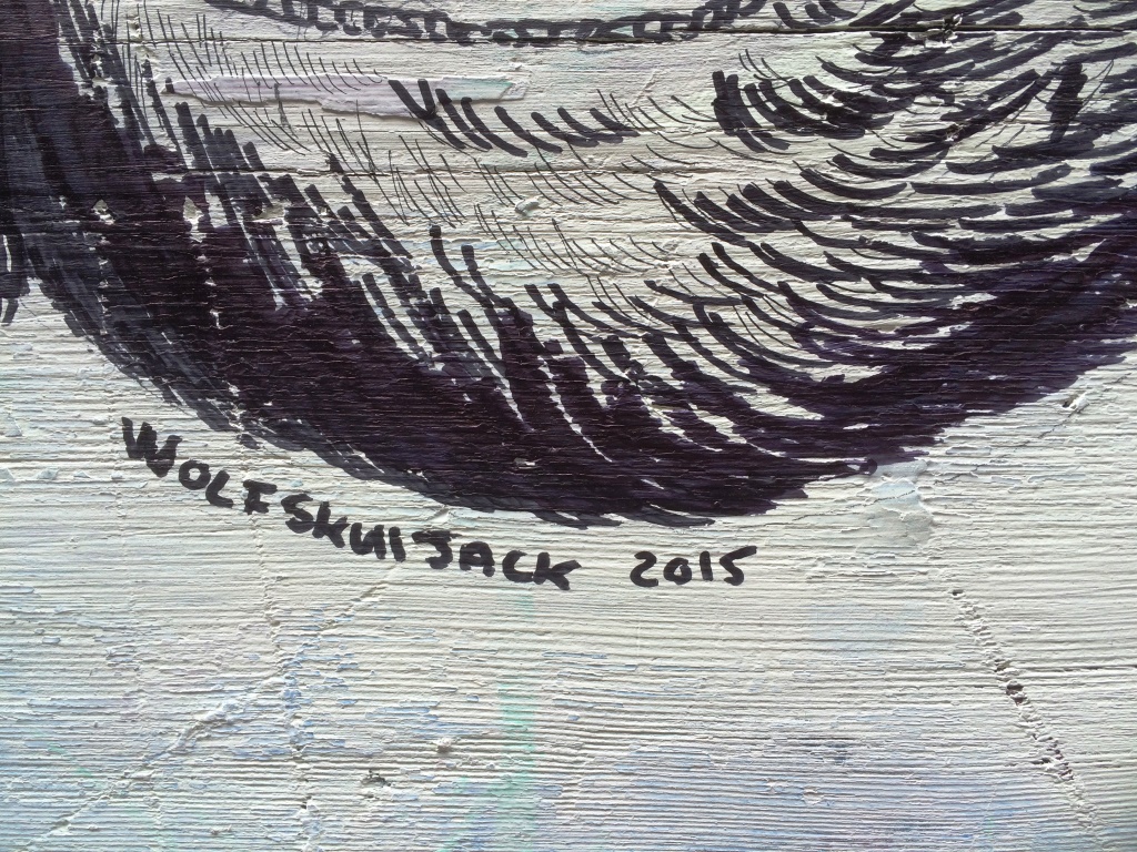 Wolfskulljack, Leonard Lane, Bristol, August 2015