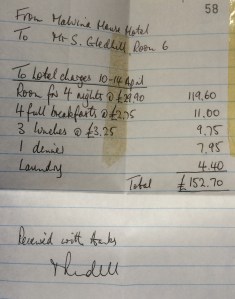 Malvina Guest House bill