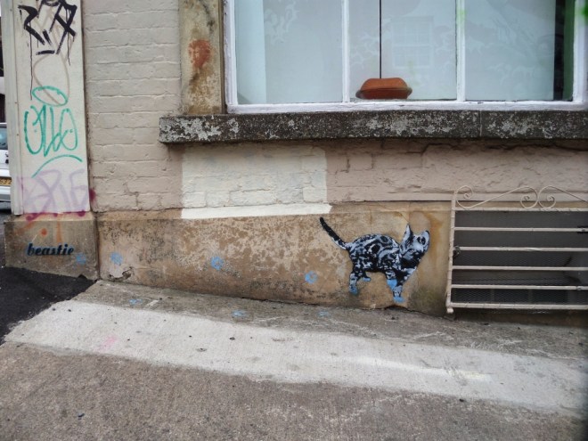 Beastie, Hillgrove Street, Bristol, August 2015