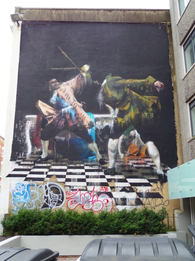 Conor Harrington, Broad Street, Bristol, October 2015