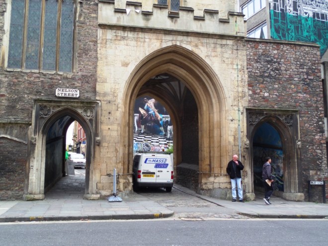 Conor Harrington, Broad Street, Bristol, October 2015