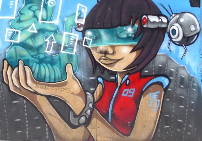 Silent Hobo, Nelson Street, Bristol, October 2015