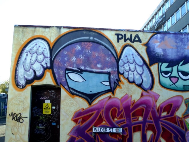 Face F1st, PWA, Wilder Street, Bristol, November 2015