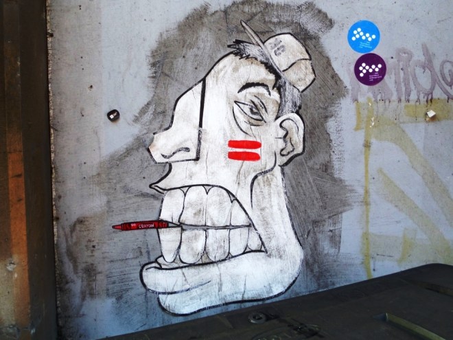 Kid Crayon, March Street, Bristol, December 2015