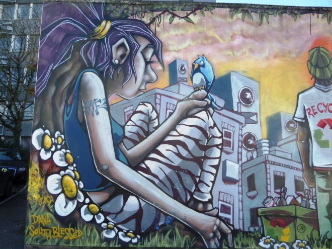 Silent Hobo, Little Bishop Street, Bristol, November 2015