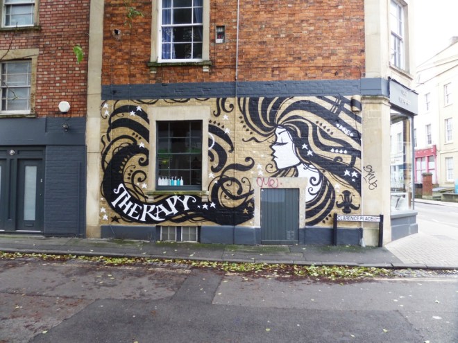 Inkie, Clarence Place, Bristol, December 2015