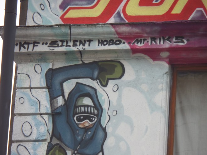 Silent Hobo & Mr. Riks, Park Row, Bristol