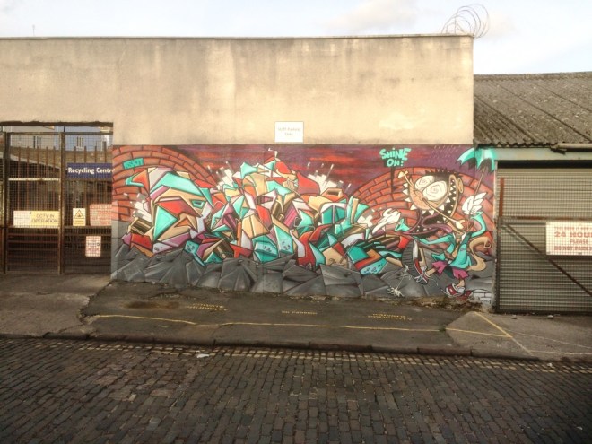 Deamze and SPZero76 (?), Jubilee Street, Bristol, October 2015