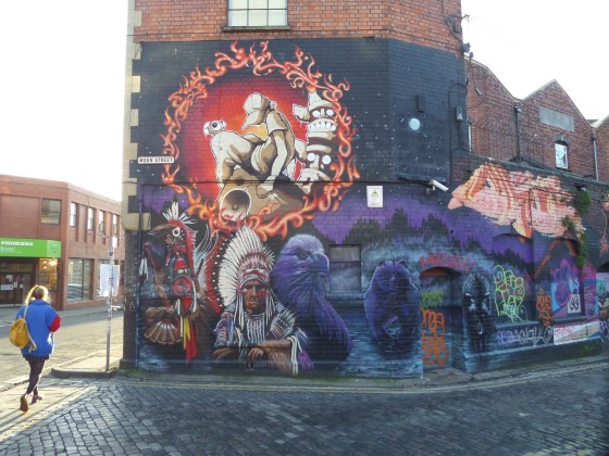 Cheo and Minto, the Lakota, Moon Street, Bristol