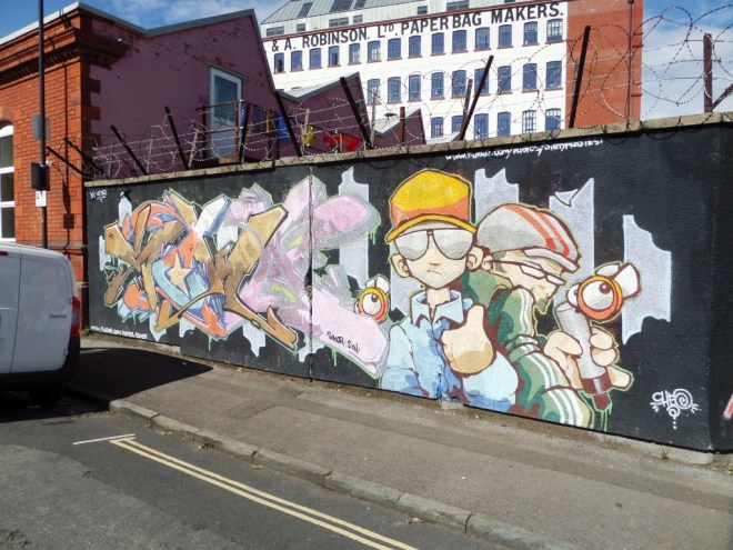 Soker and Cheo, New John Street, Bristol, September 2015