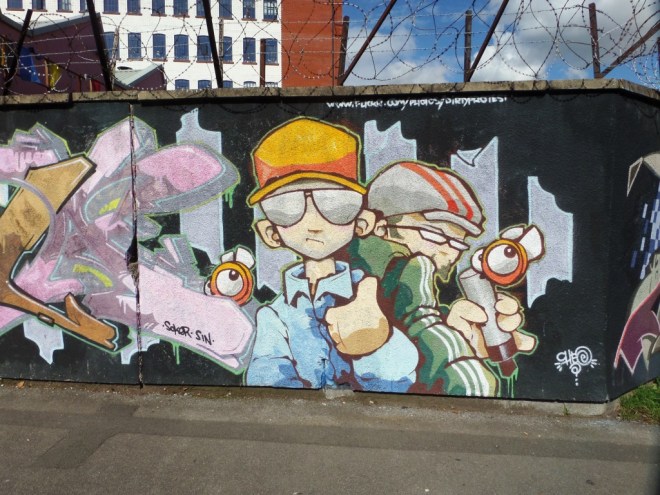 Soker and Cheo, New John Street, Bristol, September 2015