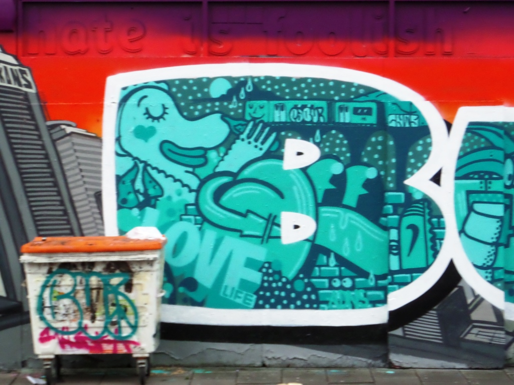 Deamze, Ames and Skank, Stokes Croft, Bristol, January 2016