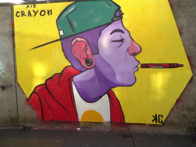 Kid Crayon, The Bearpit, Bristol, February 2015