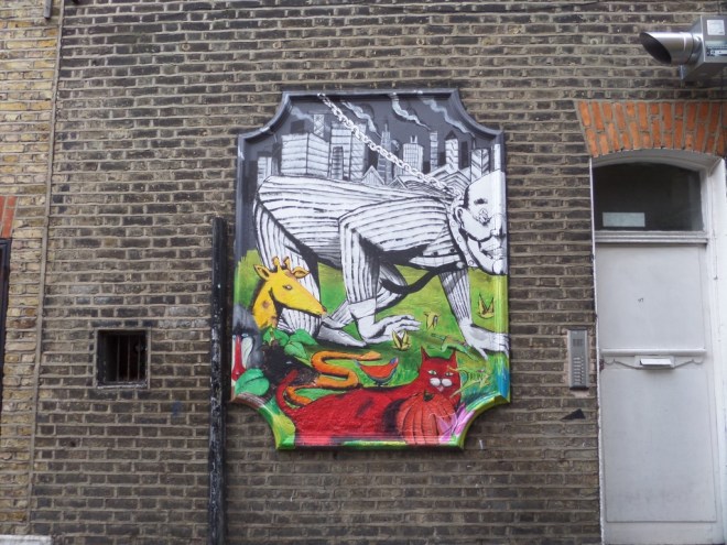 RUN, Clapton Passage, Hackney, London, December 2015