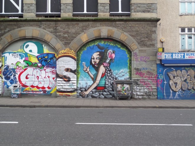 Silent Hobo, Stokes Croft, Bristol, December 2015