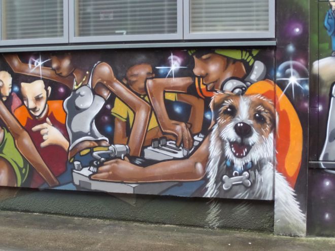 Silent Hobo, Chapter Street, Bristol, March 2016