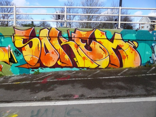 Soker, M32 Roundabout, Bristol, March 2106