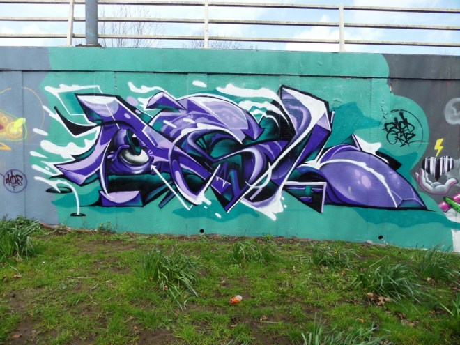 Sled One, M32 Roundabout, Bristol, March 2016