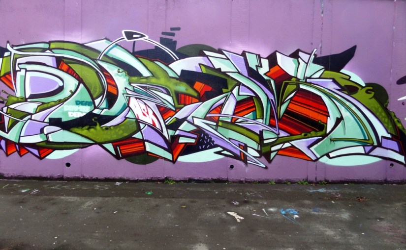 Deamze, M32 roundabout, Bristol, March 2016