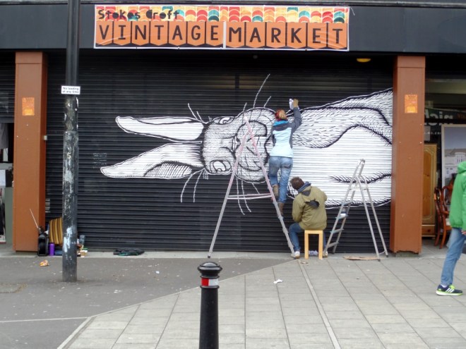 Alex Lucas, Stokes Croft, Bristol, April 2016