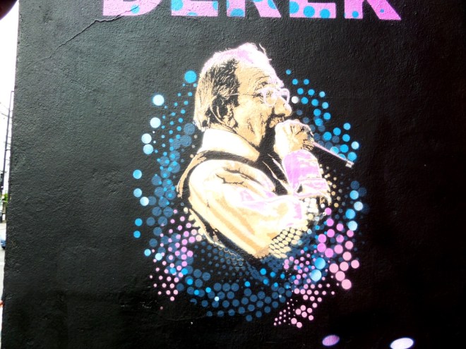 Tribute to DJ Derek by Lemak, Cheltenham Road, Bristol, April 2016