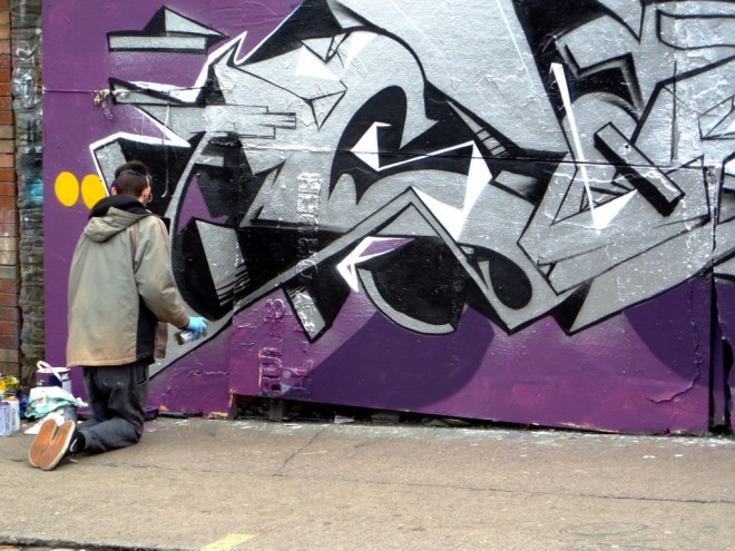 Sled One, Ashley Road, Bristol, 15 April 2016