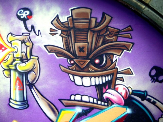 SPZero76 and Mr Wigz, Stokes Croft, Bristol, 17 April 2016