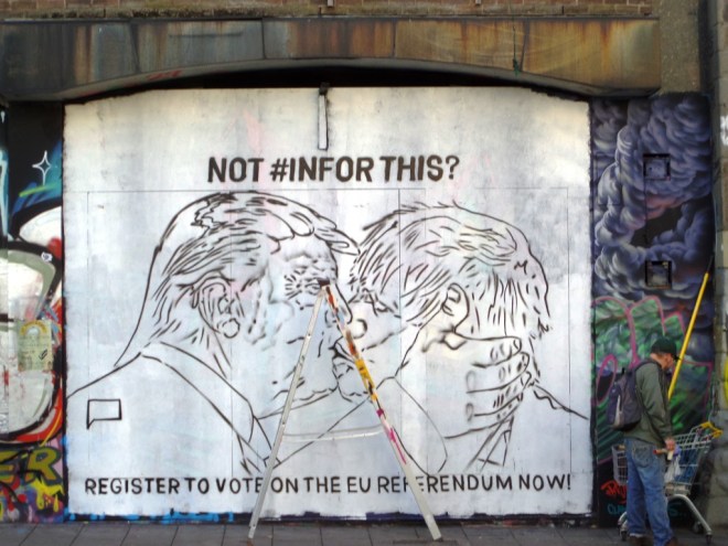 Felix Braun, Donald and Boris, Stokes Croft, Bristol, 23 May 2016