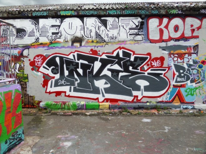 Inkie, Dean Lane skate park, Bristol, May 2016