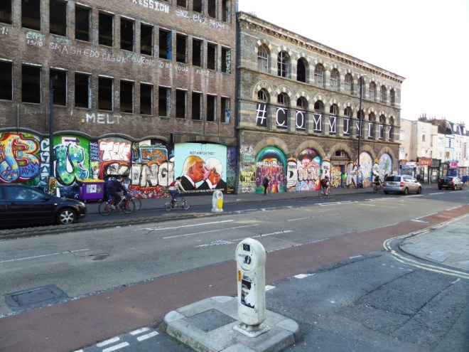 Felix Braun, Donald and Boris, Stokes Croft, Bristol, 23 May 2016