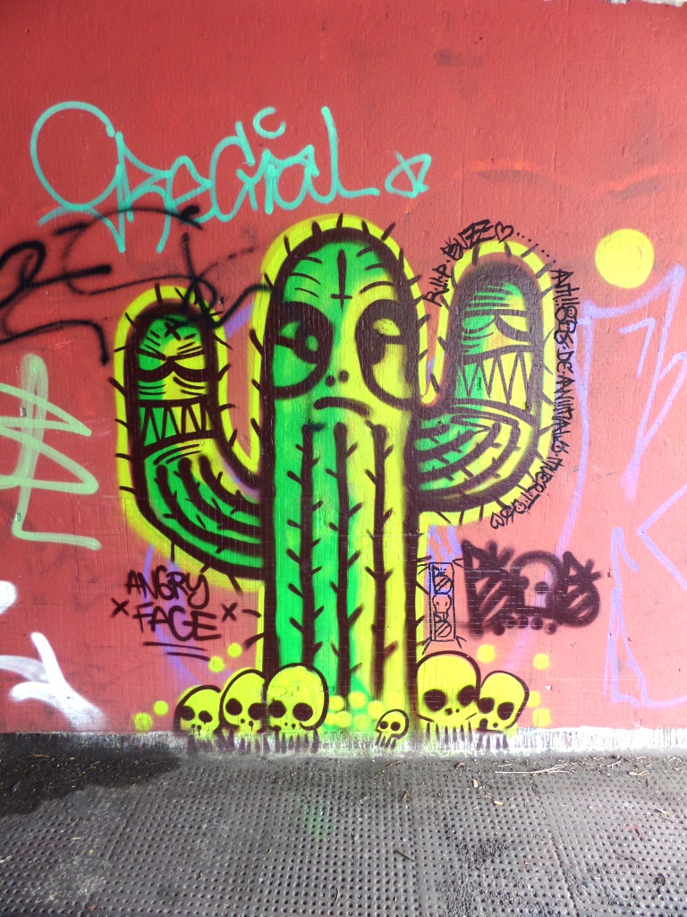 Angry Face, Napier Road, Bristol, May 2016