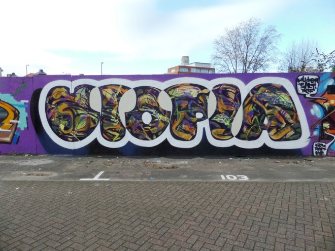 Deamze and Georgina Anton, Old Bread Street, Bristol, November 2015