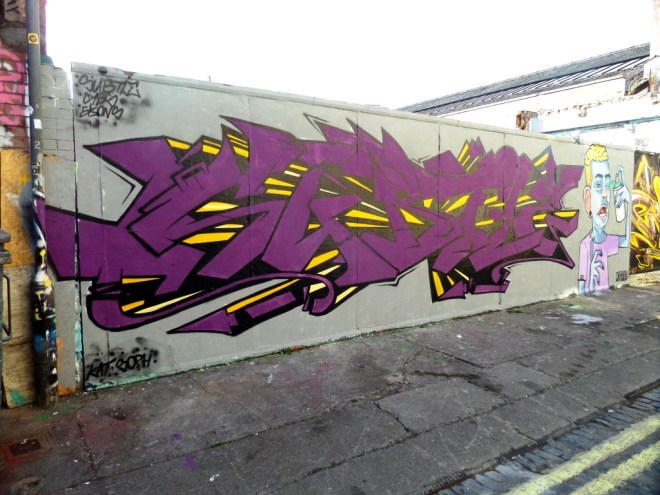 Kid Crayon and Subtle, Moon Street, Bristol, April 2016