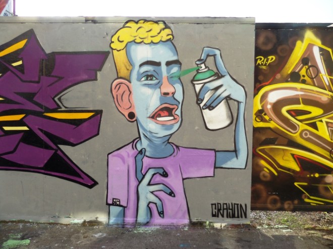 Kid Crayon, Moon Street, Bristol, April 2016