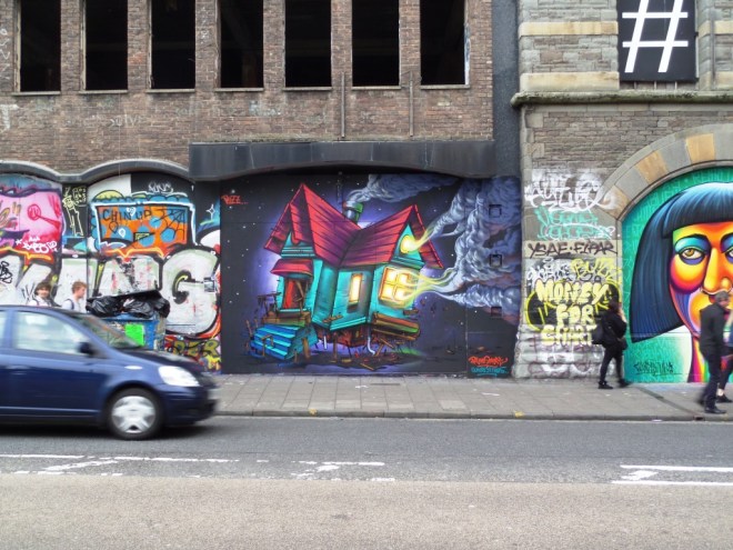 Bruno Smoky, Stokes Croft, Bristol, 9 May 2016