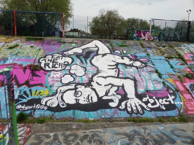 ObjectØØØ, Dean Lane skate park, Bristol, May 2016