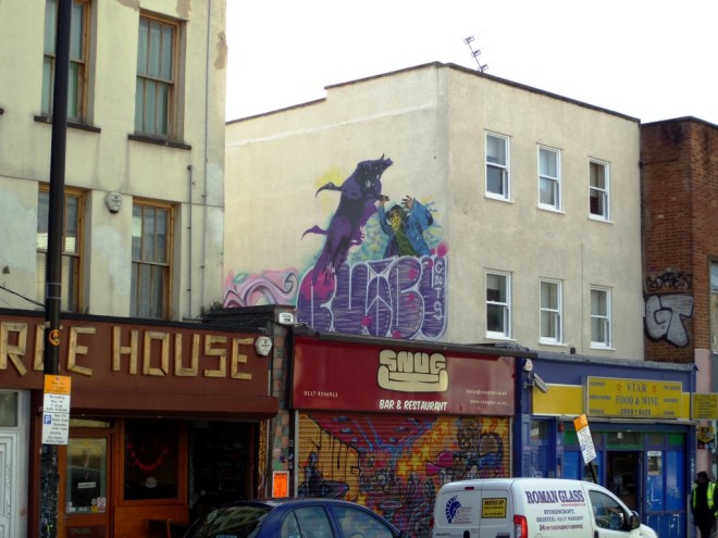 Akarat and Hoax, Stokes Croft, Bristol, March 2016