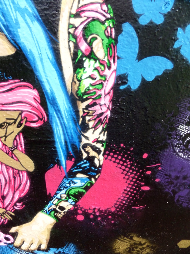 Lemak detail, Dean Lane skate park, Bristol, June 2016