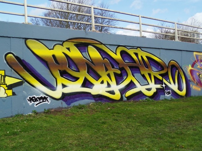 Voyder, M32 roundabout, Bristol, March 2016