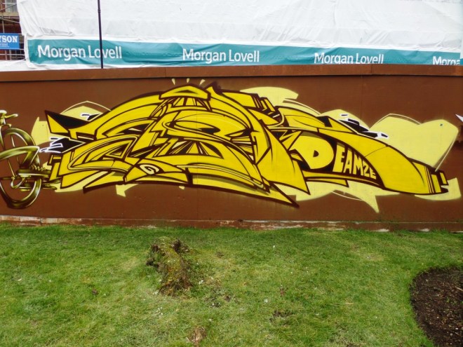 Deamze, Brunswick Square, Bristol, March 2016