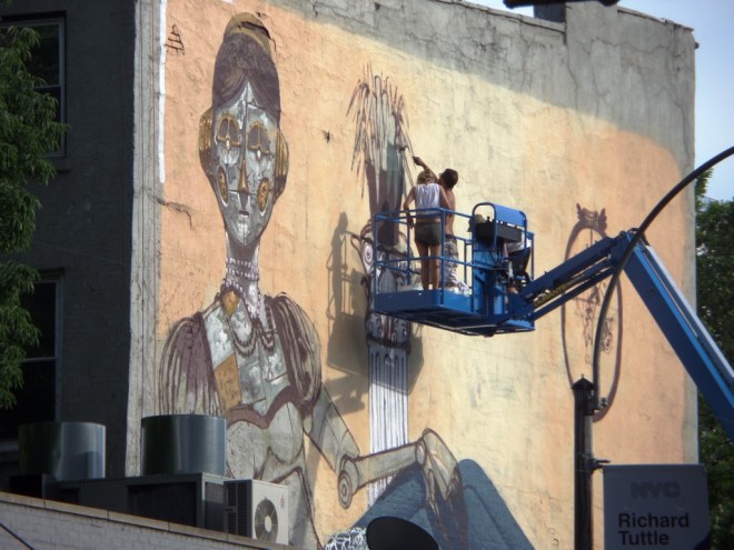 Pixel Pancho, 10th Av & 22nd W St, New York, 29 May 2016