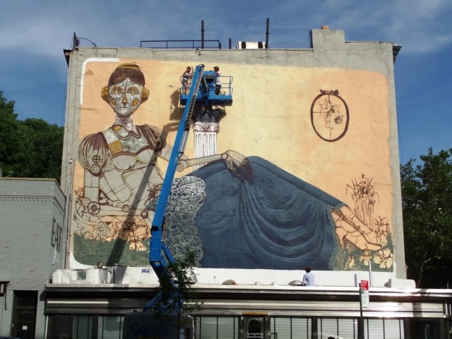 Pixel Pancho, 10th Av & 22nd W St, New York, 29 May 2016