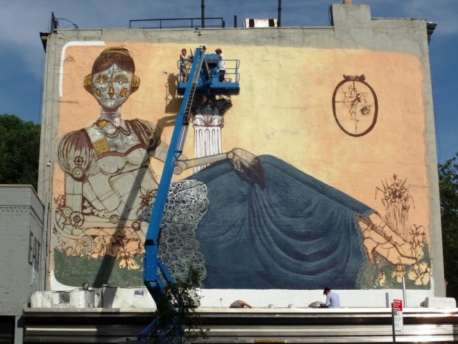 Pixel Pancho, 10th Av & 22nd W St, New York, 29 May 2016