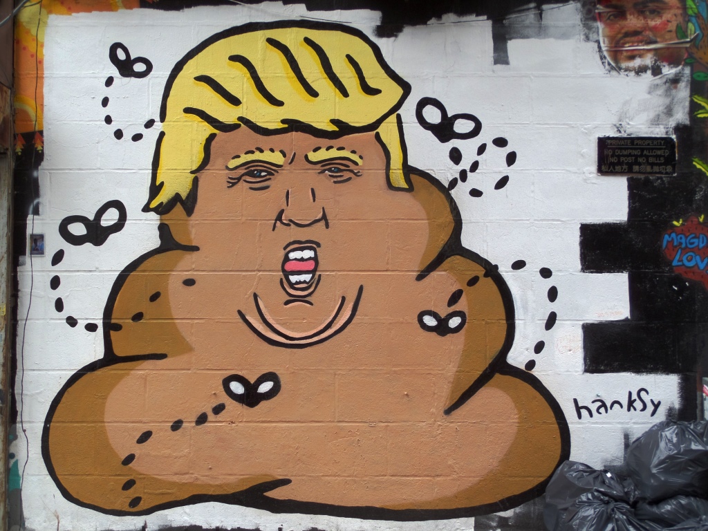 Hanksy, Orchard Street, New York City, June 2016