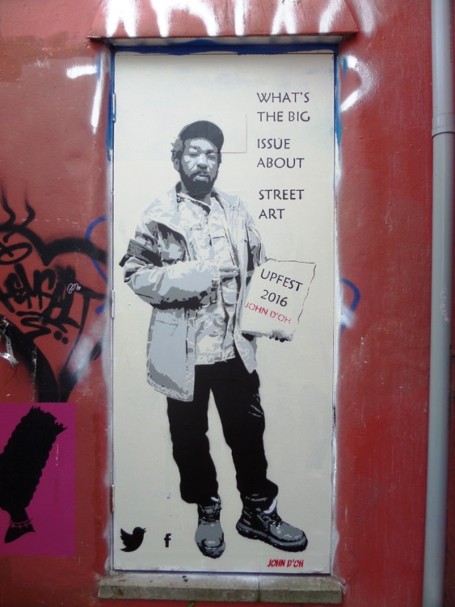 John D'oh, North Street, Bristol, June 2016