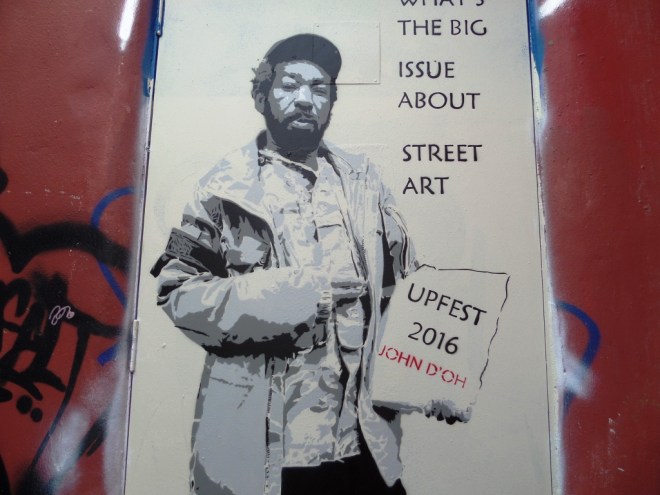 John D'oh, North Street, Bristol, June 2016